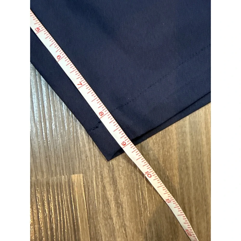 NWT Hickey Freeman Men's Navy Performance Shorts Size 36 Casual Golf - Picture 6 of 6